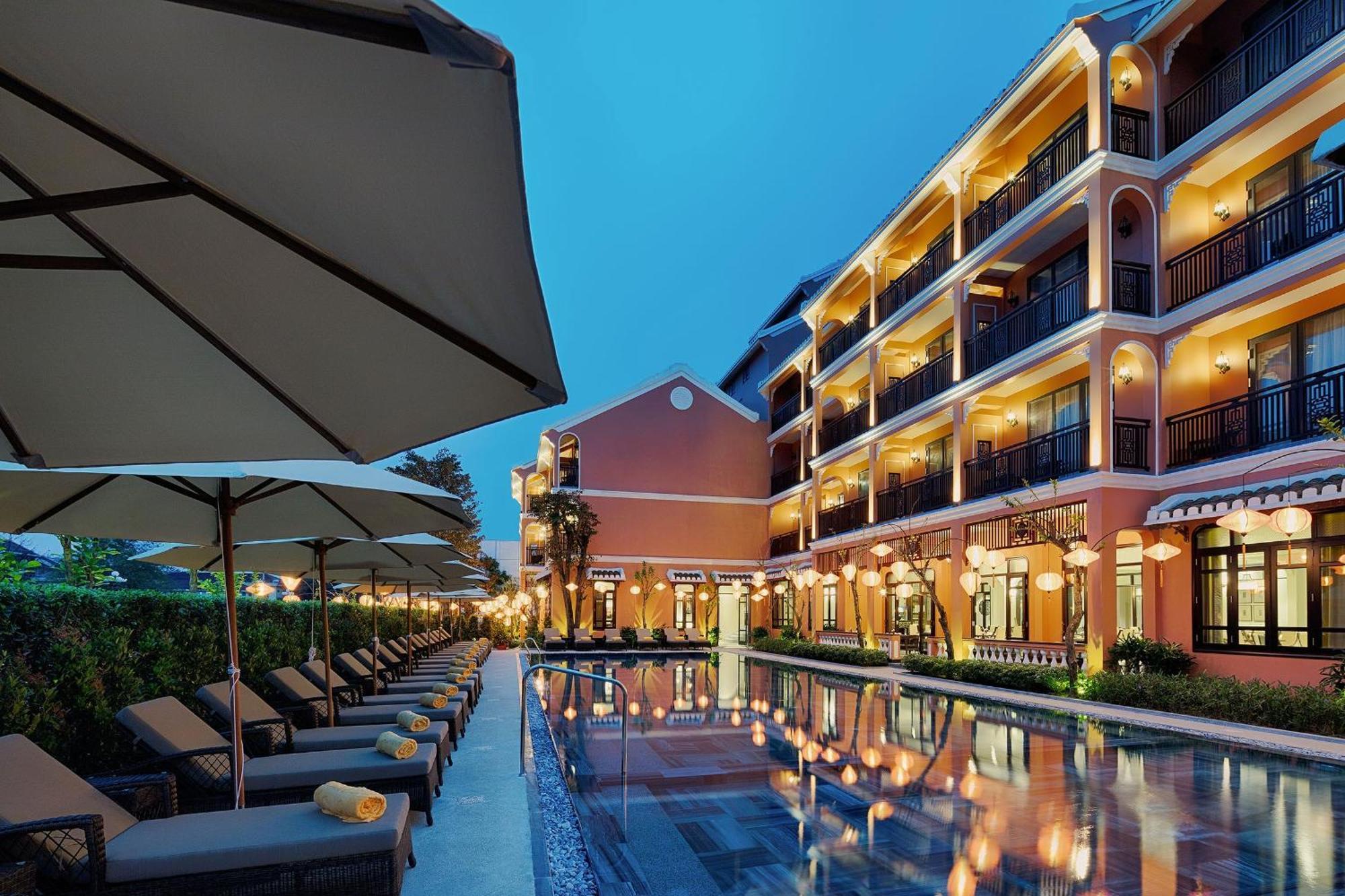 Allegro Hoi An . A Little Luxury Hotel & Spa Eksteriør bilde The Riverview Pool at The River